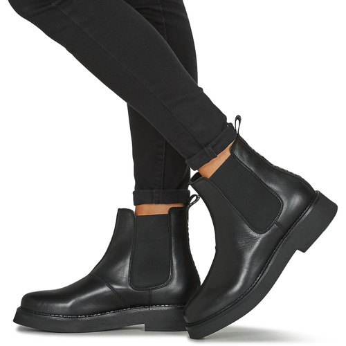 Tommy Jeans - TJW CHELSEA FLAT BOOT - Noir