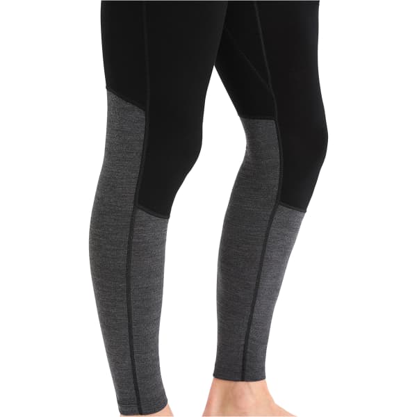 Collant thermique ICEBREAKER M ZONEKNIT 260 LEGGINGS BLACK/JET HTHR/CB