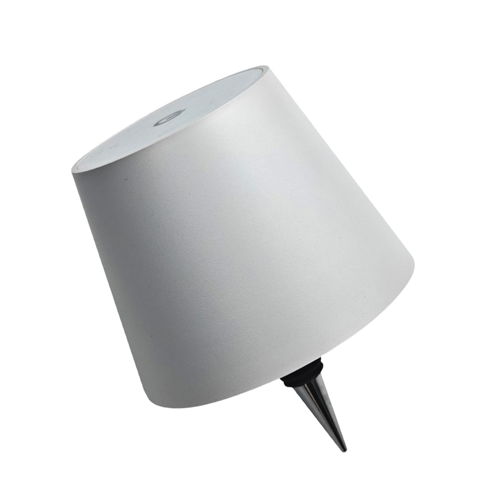 LED Akku Tischleuchte Wein Flaschen Aufsatz Home Deko Lampe Kabellose Whiskyflaschen Beleuchtung mit Touch Steuerung / 3 Farbmodi - Weiss
