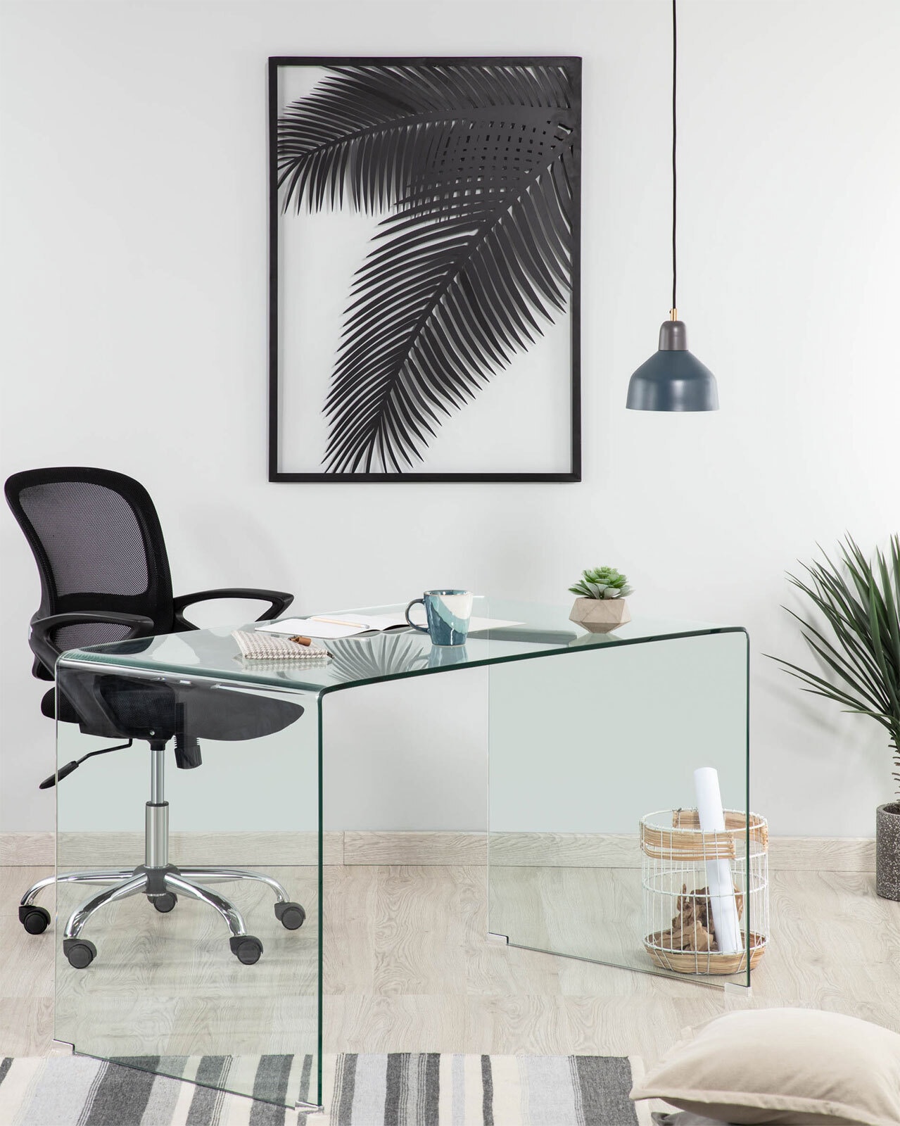 Kave Home Bürotisch BURANO 125 x 70 cm