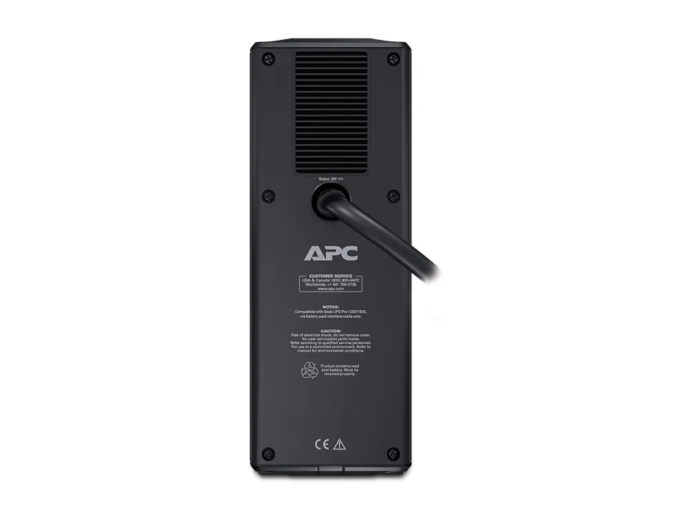 APC Back-UPS Pro Battery Pack 24V - Batterihus - 12 V - 2 x batteri - Blysyre - sort - for P/N: BR1500, BR1500G, BR1500G-BR, BR1500G-CN, BR1500G-FR, BR1500G-GR, BR1500GI, BR1500I