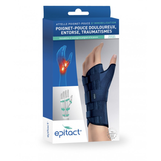 Attelle d'immobilisation poignet pouce Epitact