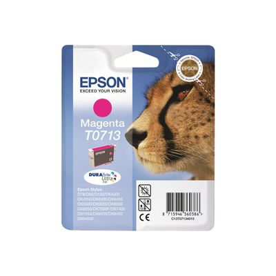 Epson T0713 Guépard - magenta - cartouche d'encre originale