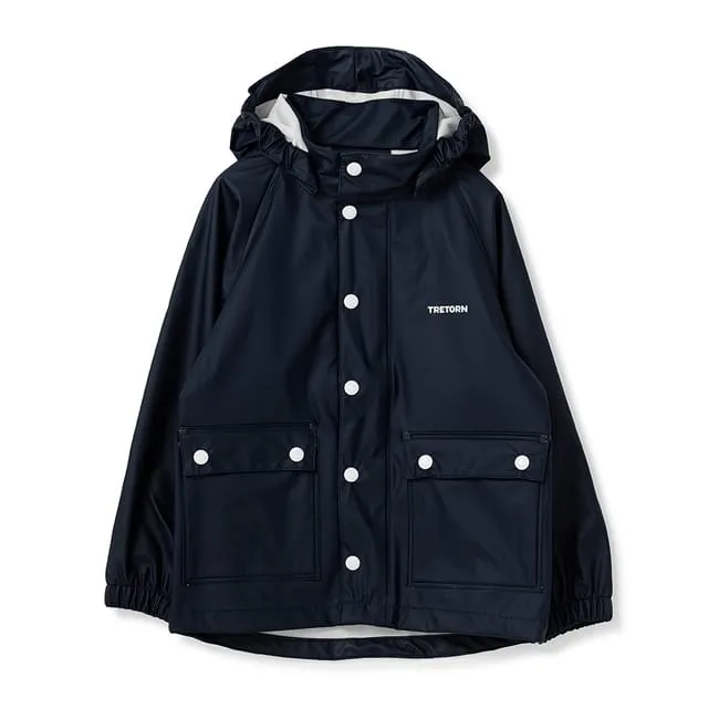 Tretorn Kids' Wings Raincoat Navy