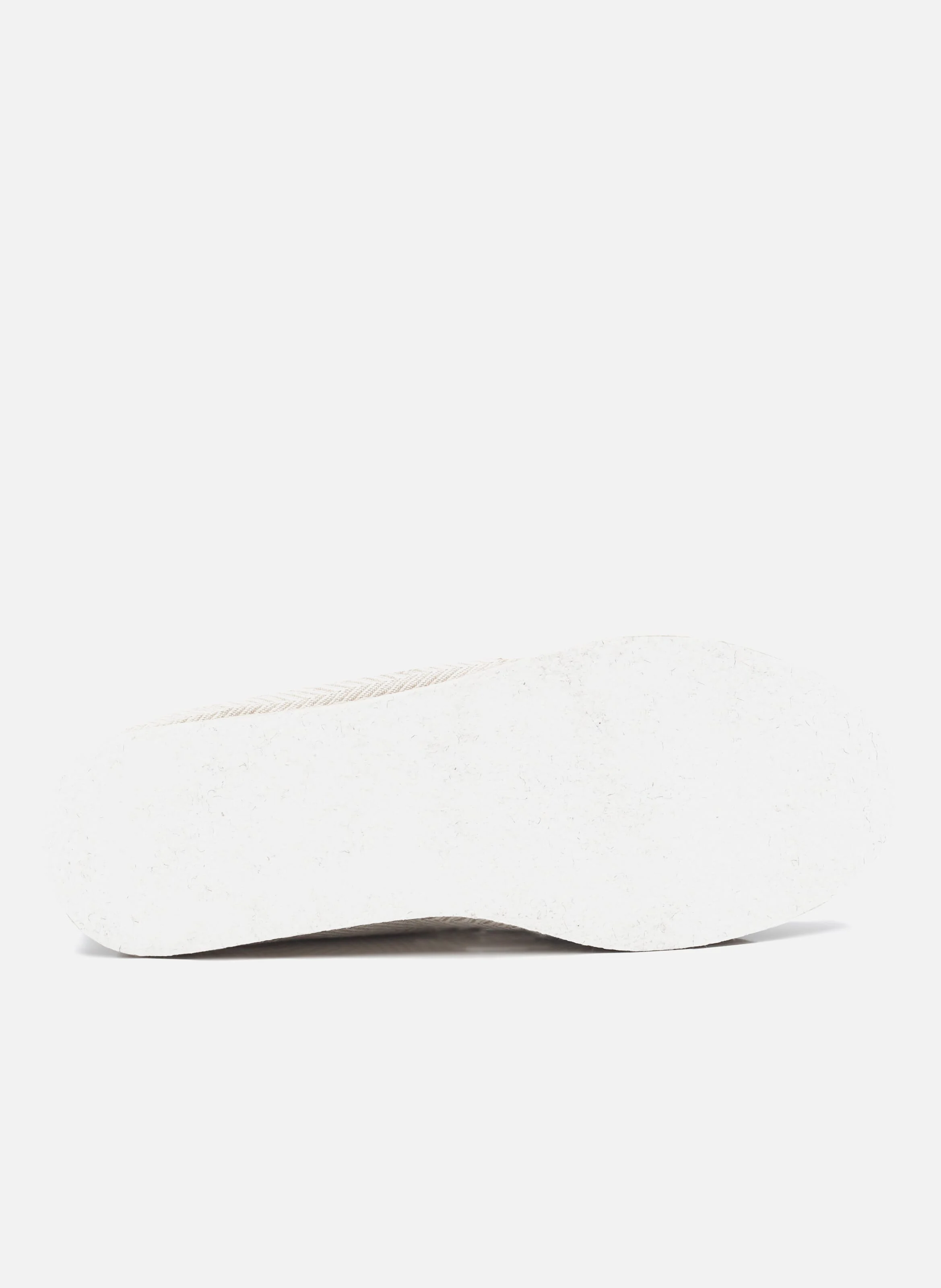 Charentaises tissu | Blanc