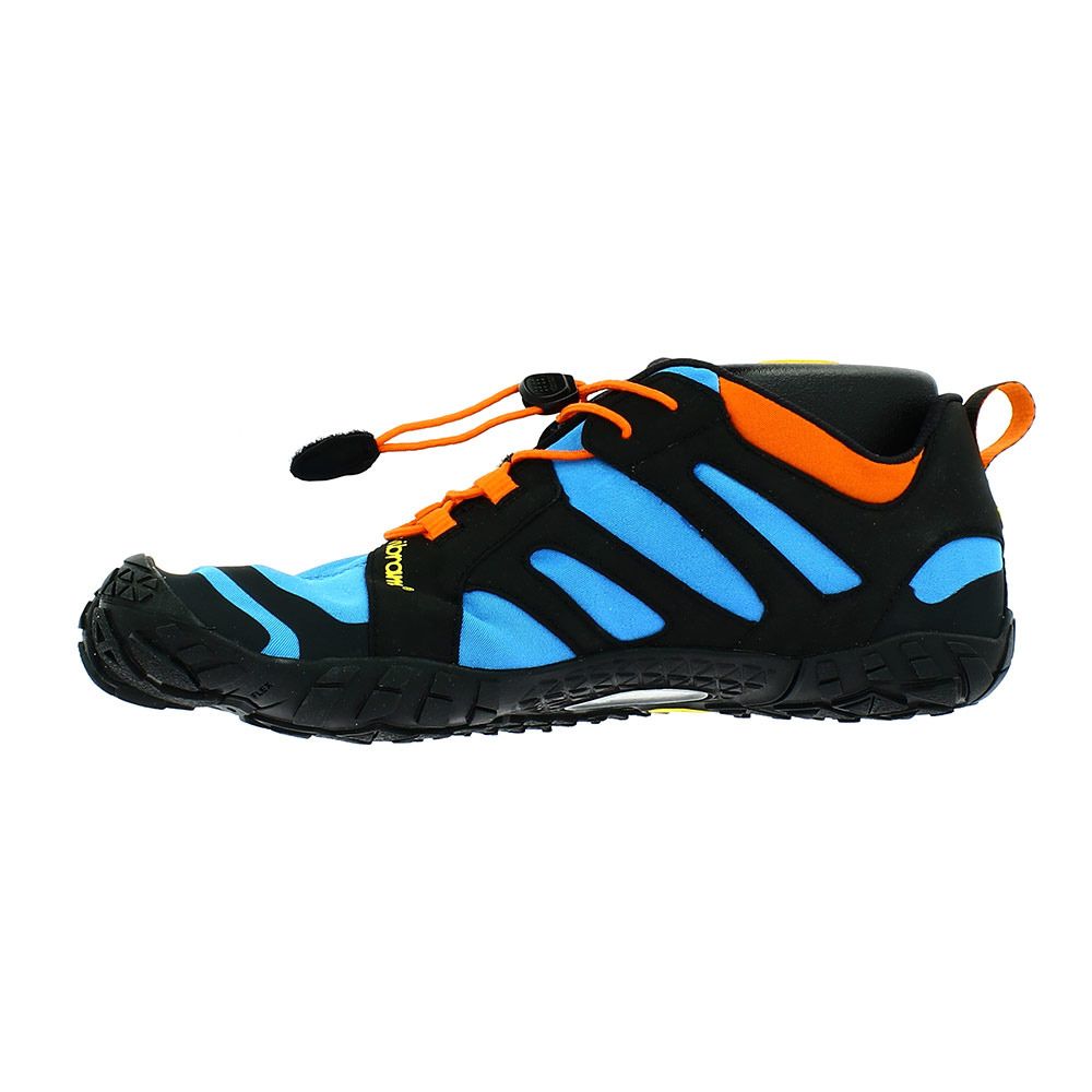Five Fingers V-TRAIL 2.0 - Chaussures trail Homme bleu/orange