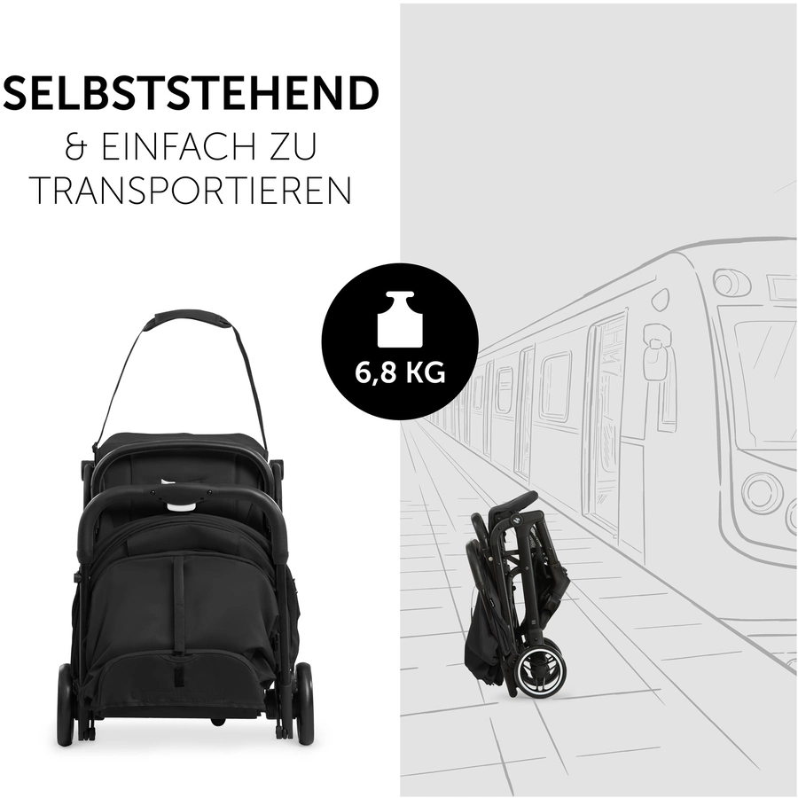 hauck Buggy Travel N Care Black