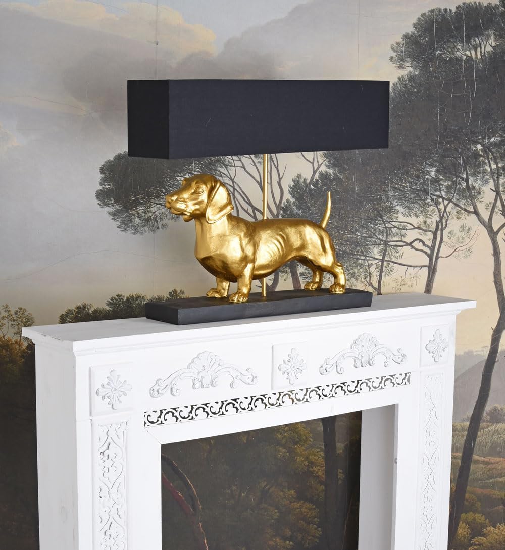 PALAZZO INT Tischlampe „Villa Dachshund