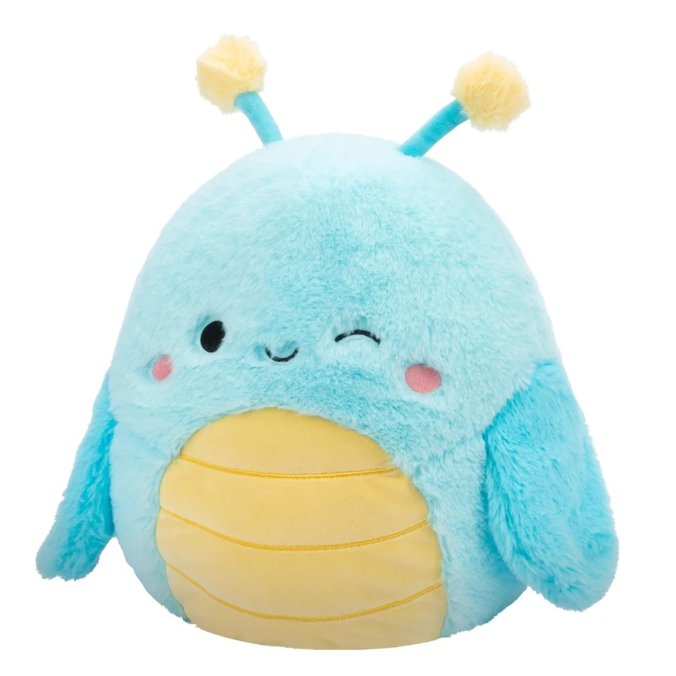 Squishmallows - 40 cm Bamse P20 Fuzz A Mallows - Giles Grasshopper