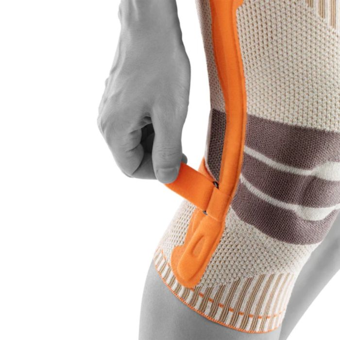Bauerfeind Unisex Sportspleje Outdoor Knee Support Orange