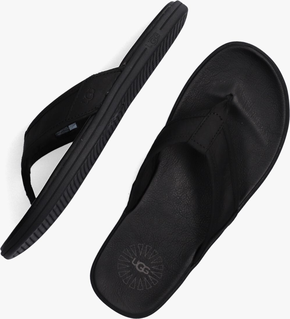 zwarte ugg slippers m seaside  flip