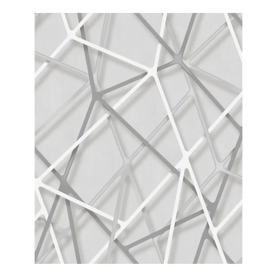Dutch Wallcoverings - Galactik framework grijs - 0,53x10,05m