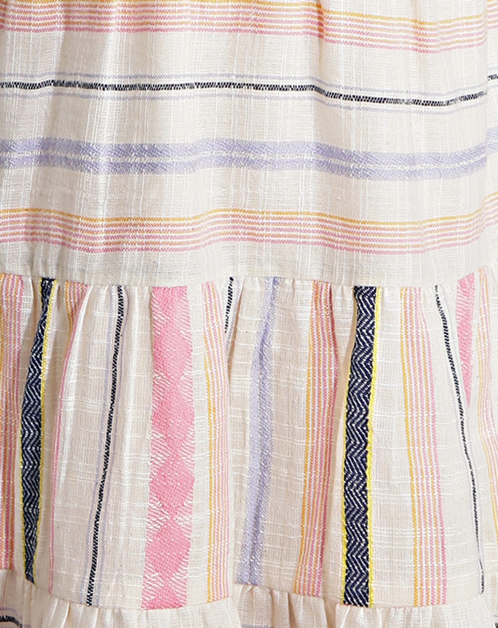 Langarm-Kleid LINES in multicolour