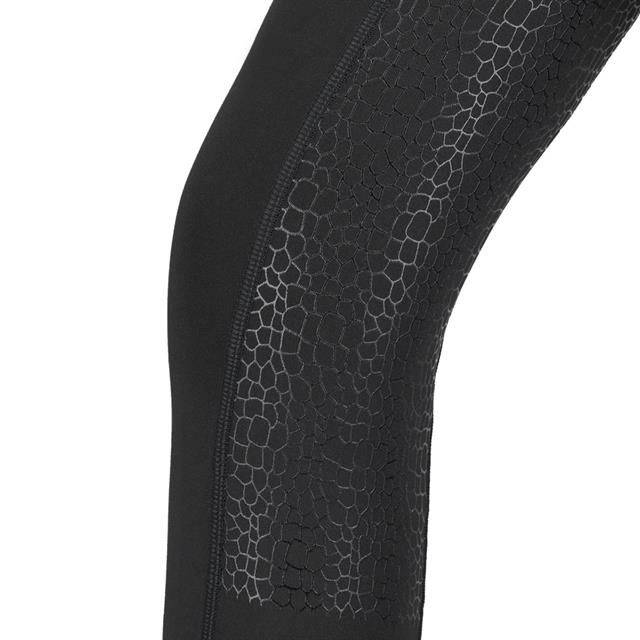 Paardrijlegging QHP Lize Full Grip Kids Zwart