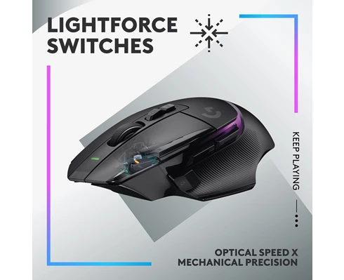 Logitech G502 X PLUS - BLACK