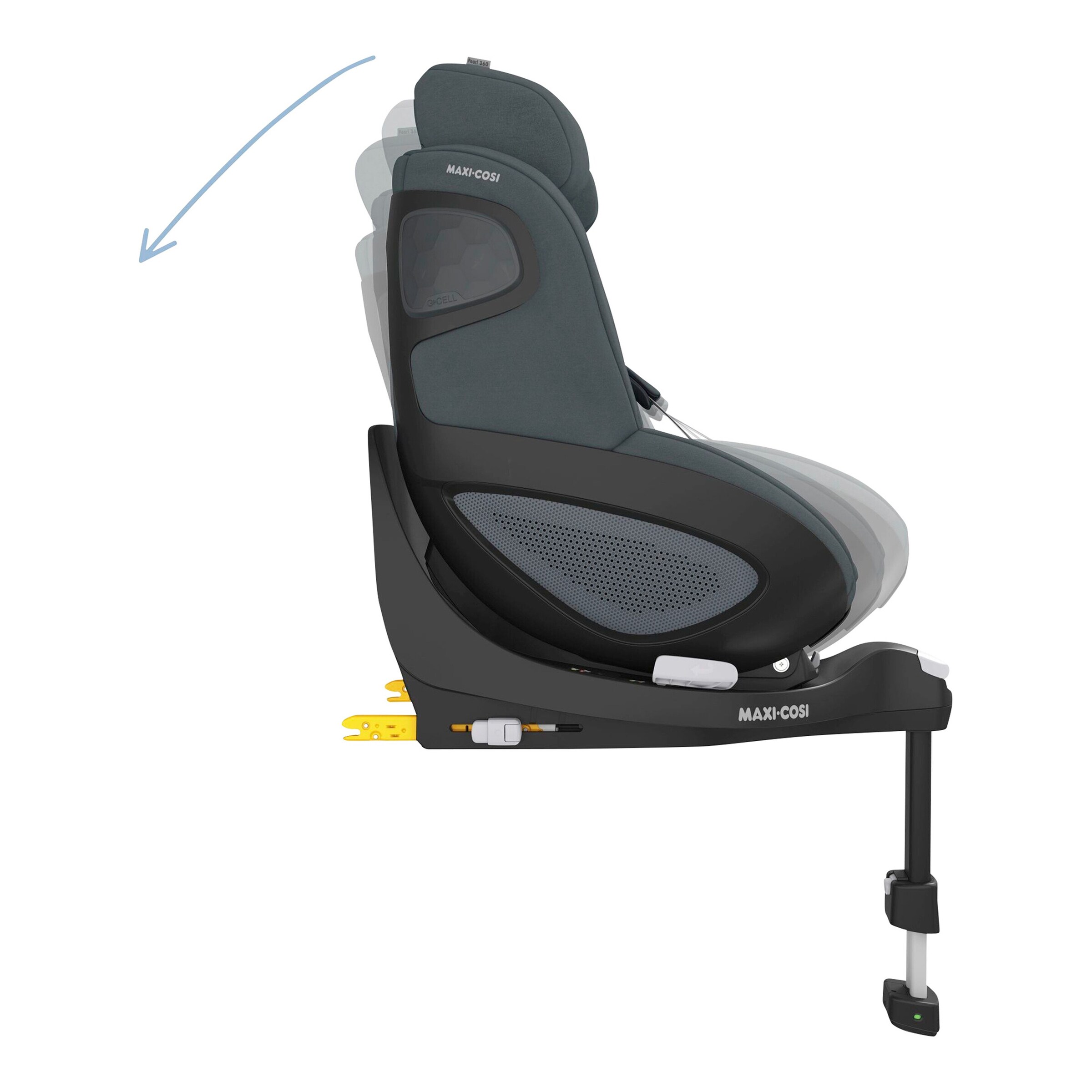 Maxi-Cosi Babyschale Pebble 360 inkl. Kindersitz Pearl 360 und Isofix-Basis FamilyFix 360 essential graphite