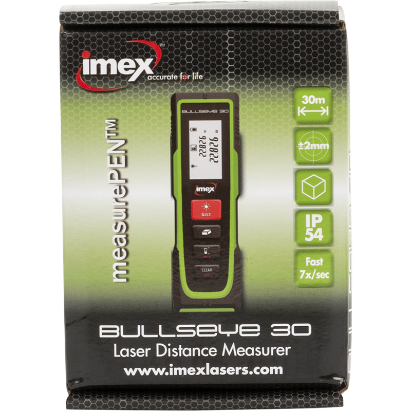 IMEX IOBE30 Bullseye afstandsmeter Rood