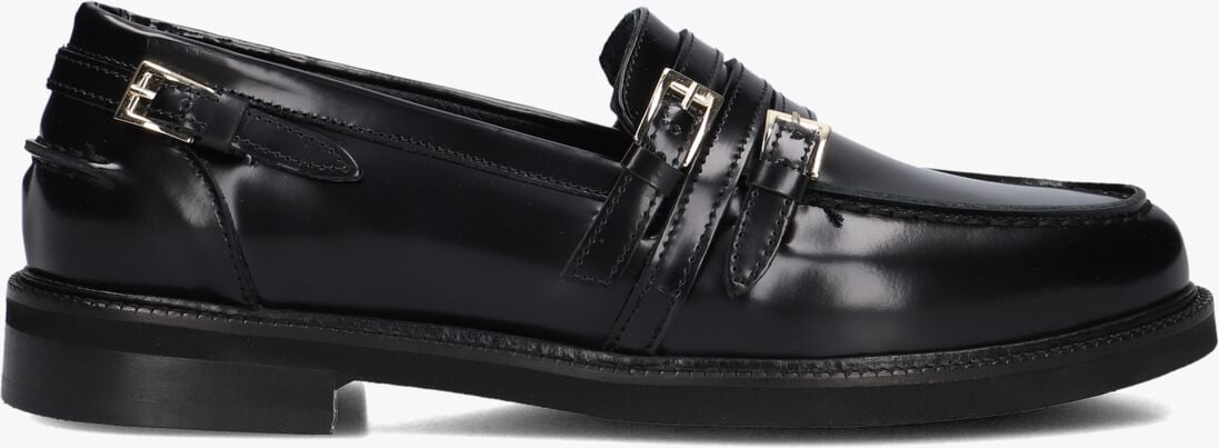 zwarte stefano lauran loafers 12091