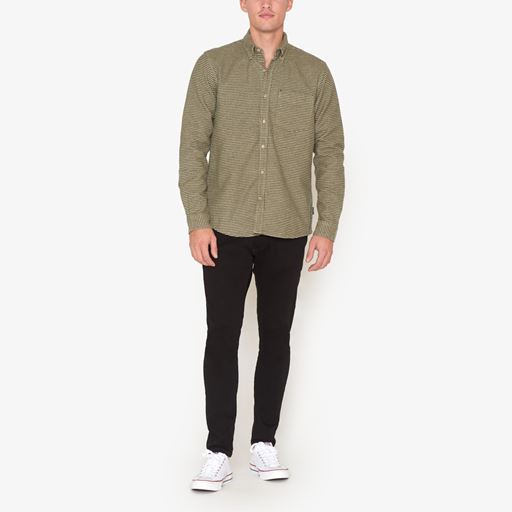 Signal Sishane Hound Flannel Skjorte, Pure Cashmere, XL