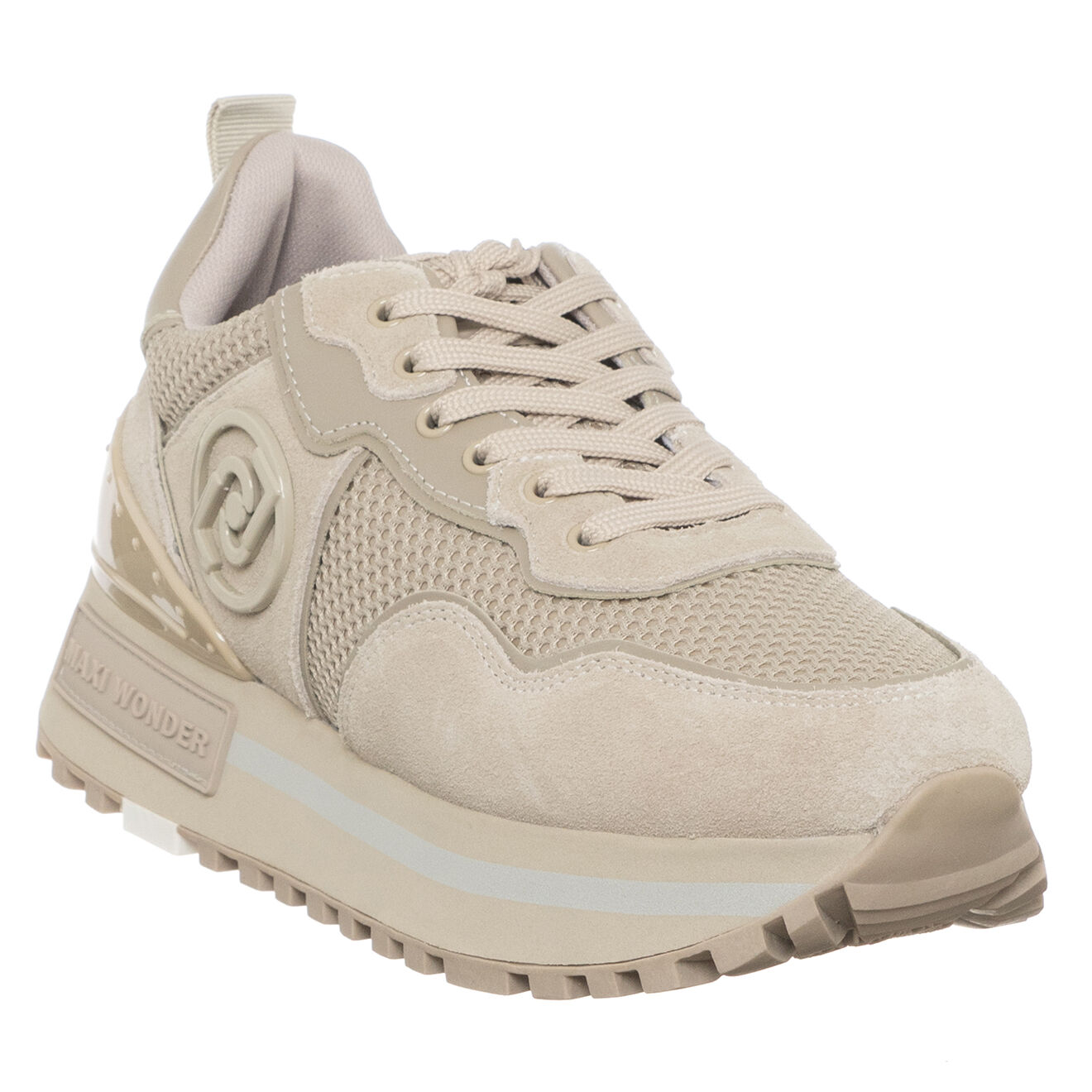 Liu-Jo Sneakers en Cuir Ola beiges