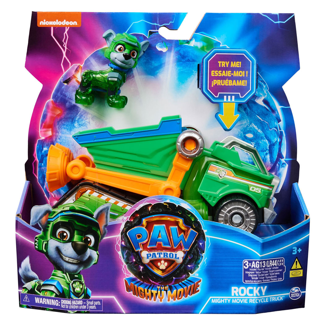 PAW Patrol The Mighty Movie Reddingsvoertuig - Rocky