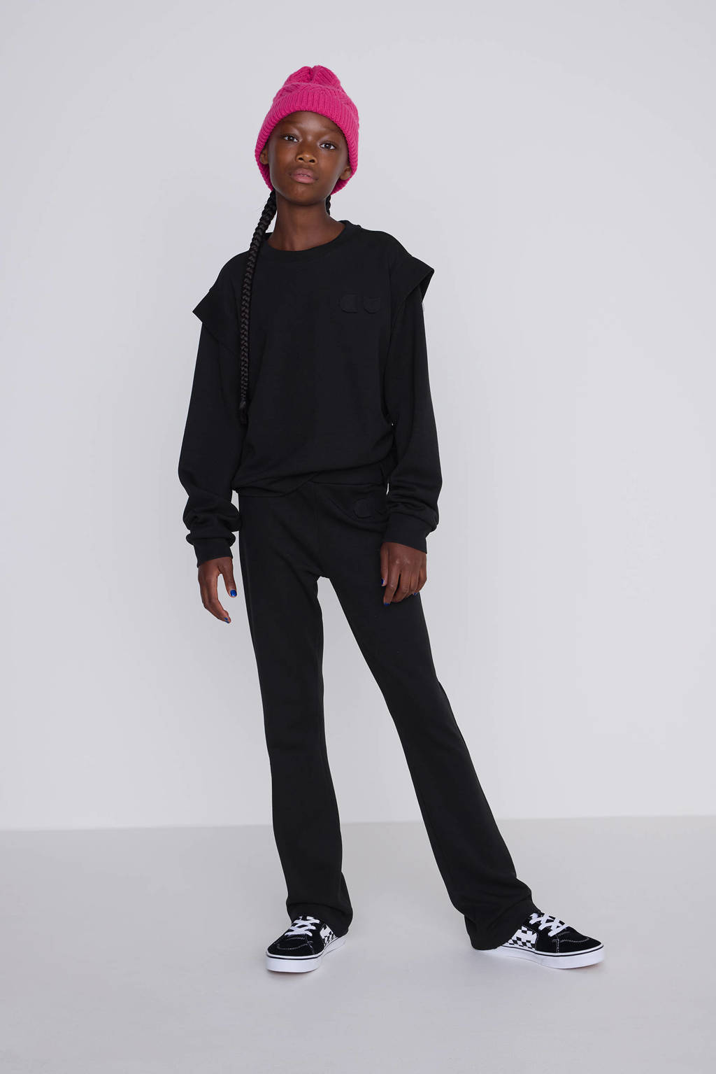 Coolcat Flare Broek Corry met 3D logo
