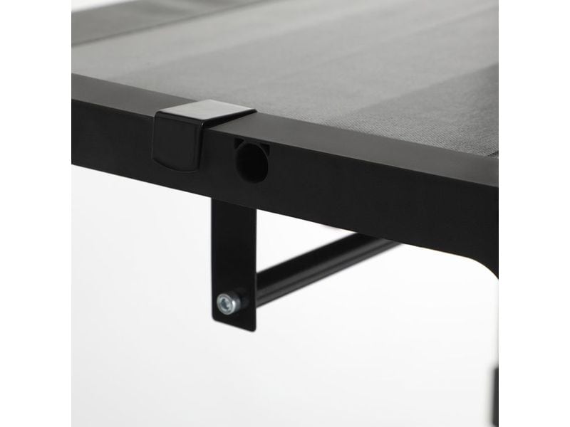 Songmics Regal 43 cm/140 cm x 174 cm, Schwarz Stoffschrank
