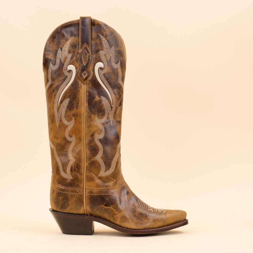 Old West TS1549 cowboylaarzen bruin