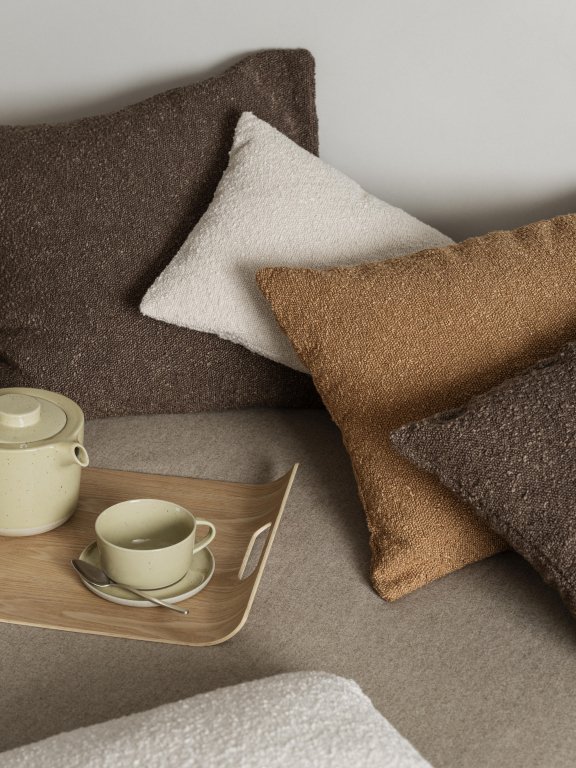 Blomus Sablo koffie kop en schotel set van 2 cloud
