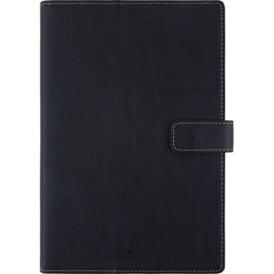 Agenda Milano - 1 semaine sur 2 pages - 17 x 24,5 cm - noir - Oberthur