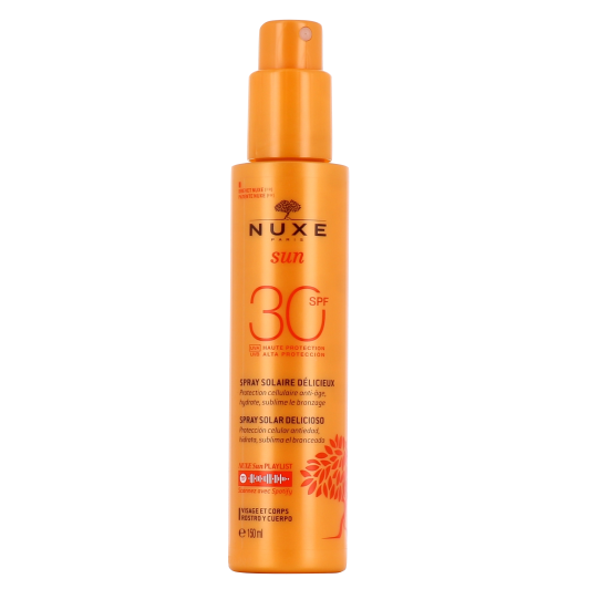Nuxe Sun spray solaire visage corps SPF30 - Haute protection UVA UVB