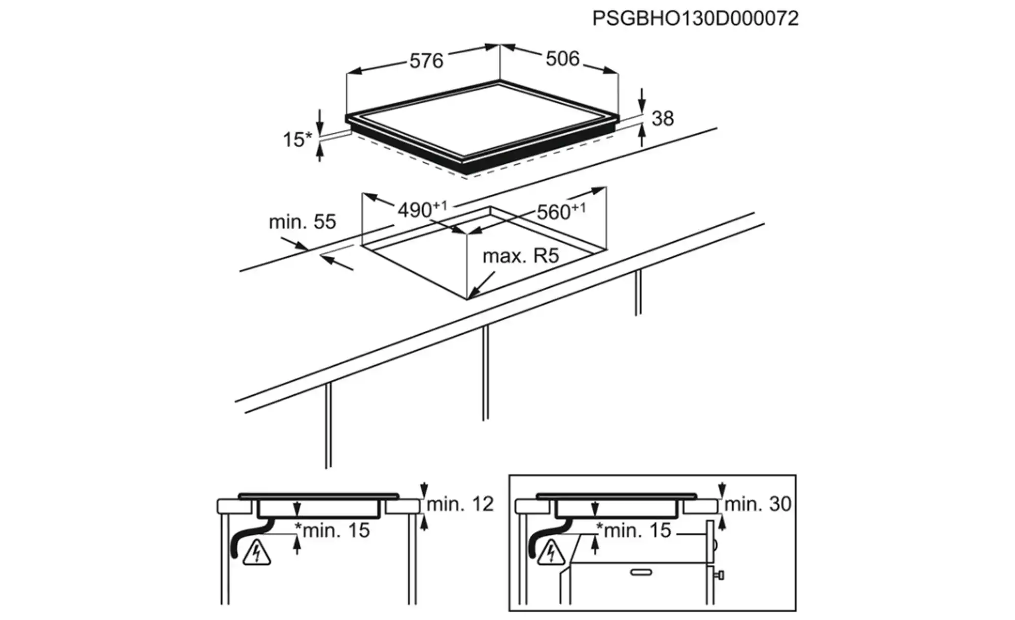 ZANKER Einbau-Backofen KOB25723XK+KEV6446XXK