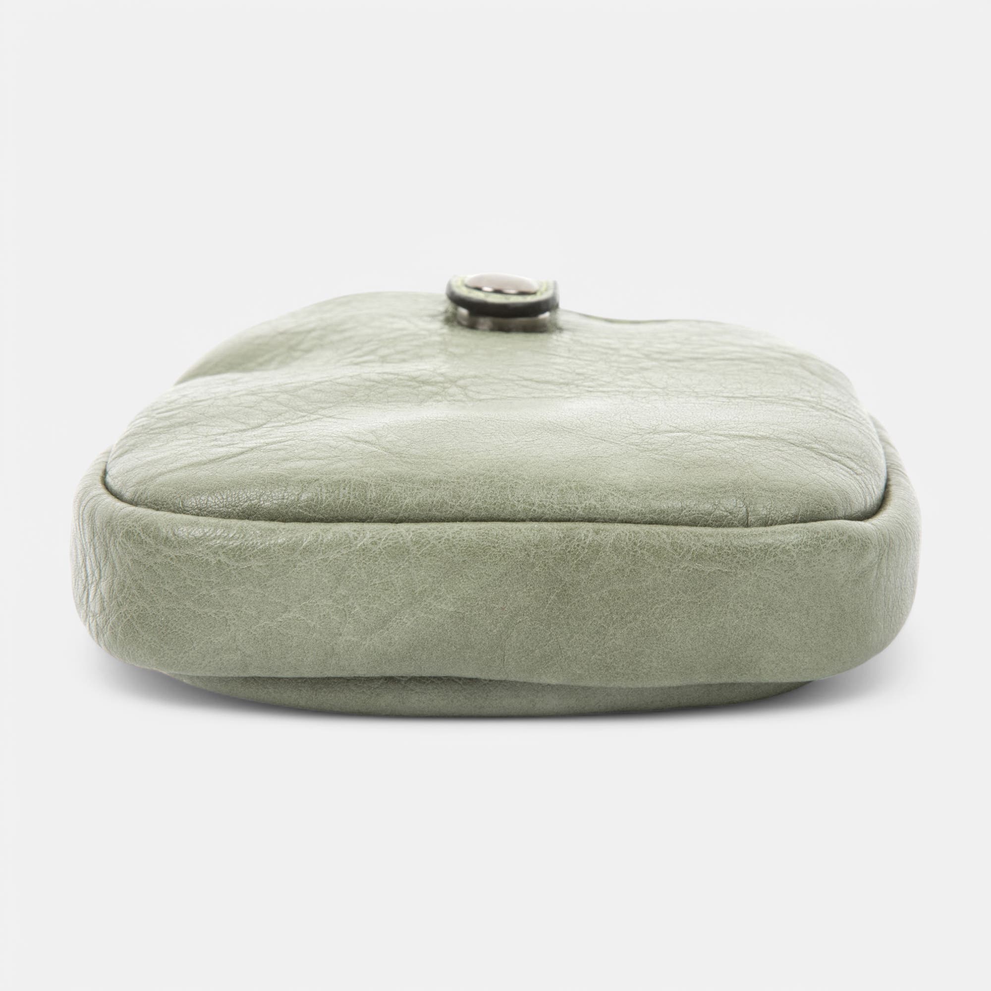 Pochette pour téléphone vert clair