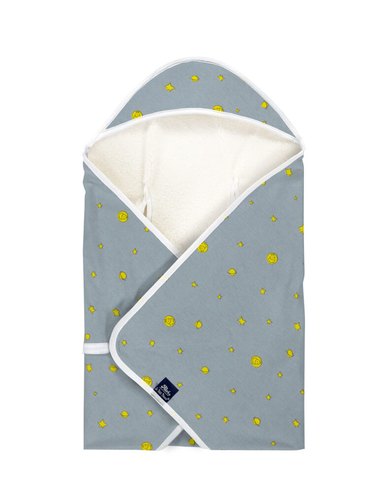 ALVI Reisedecke Organic Cotton Der kleine Prinz® 80x80