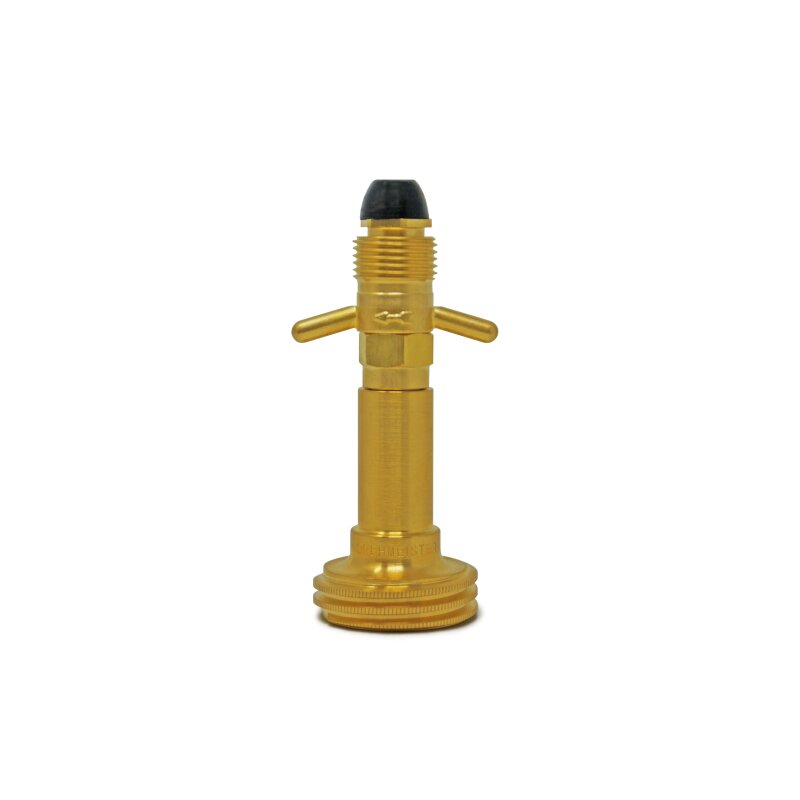 DREHMEISTER ACME Gasflaschen Adapter Campinggas Adapter 0,880-14 NGO LH (G.10) - 116mm