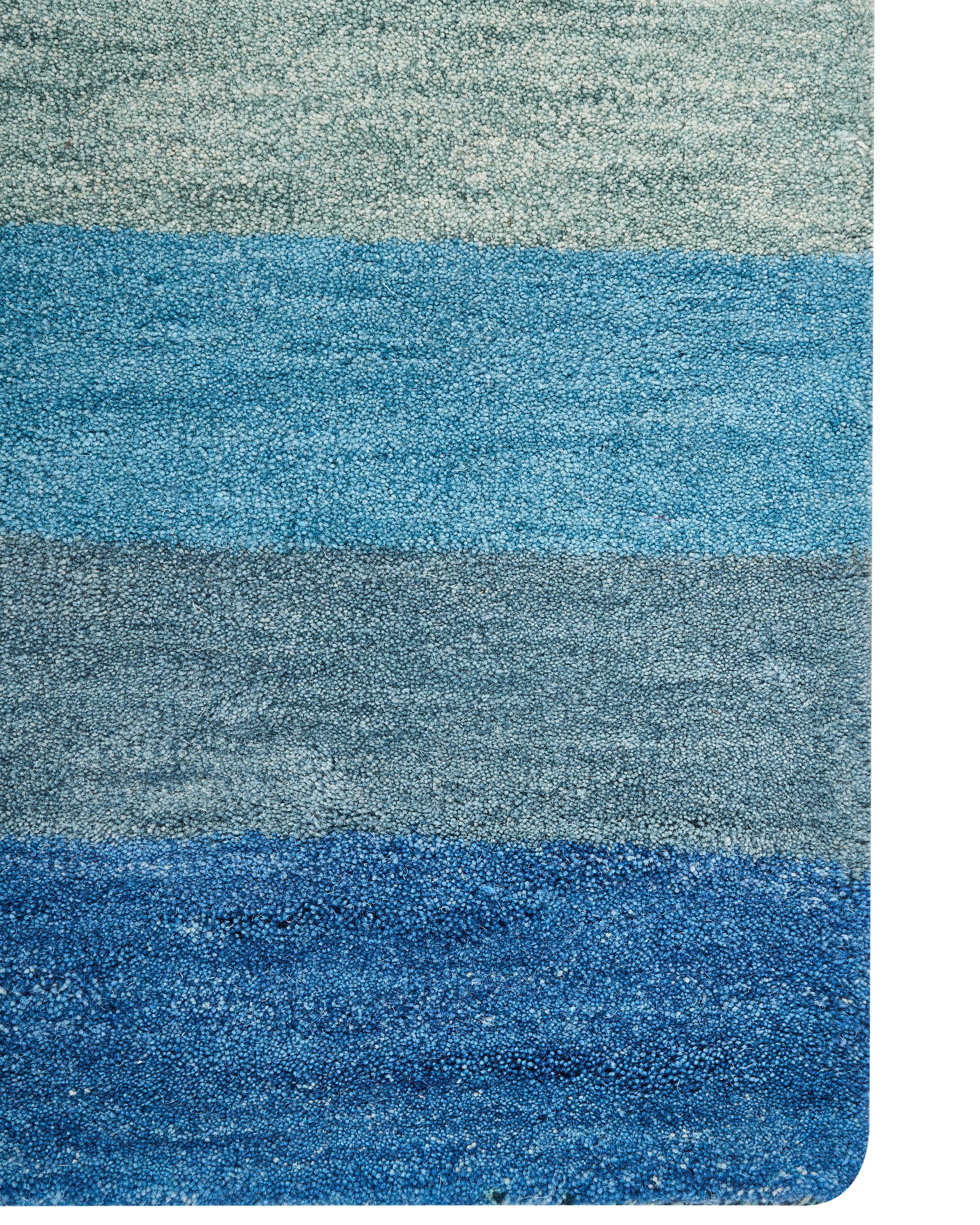 Vloerkleed MAILSI Blauw 140 x 200 cm Wol