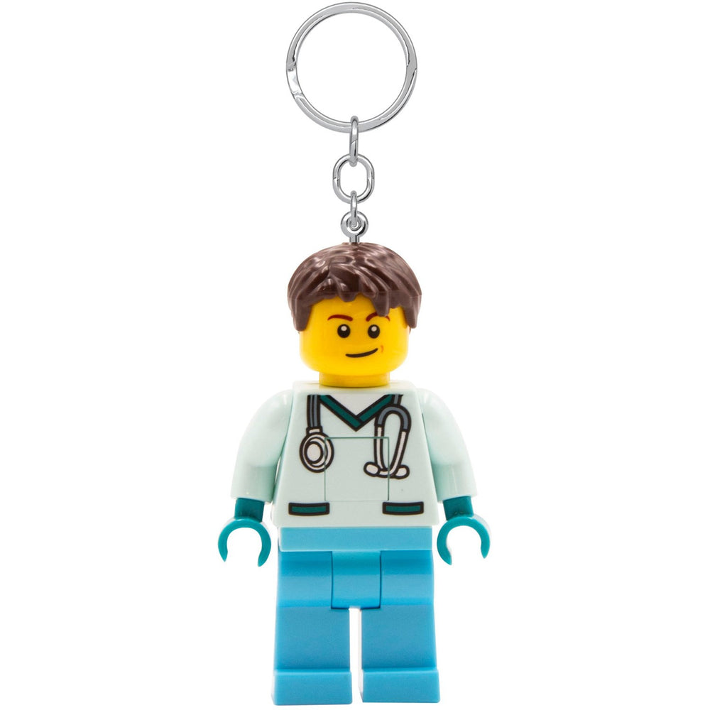 Køb Euromic Lego® Minifigures™ Nøglering Med Lys Læge Professional - New