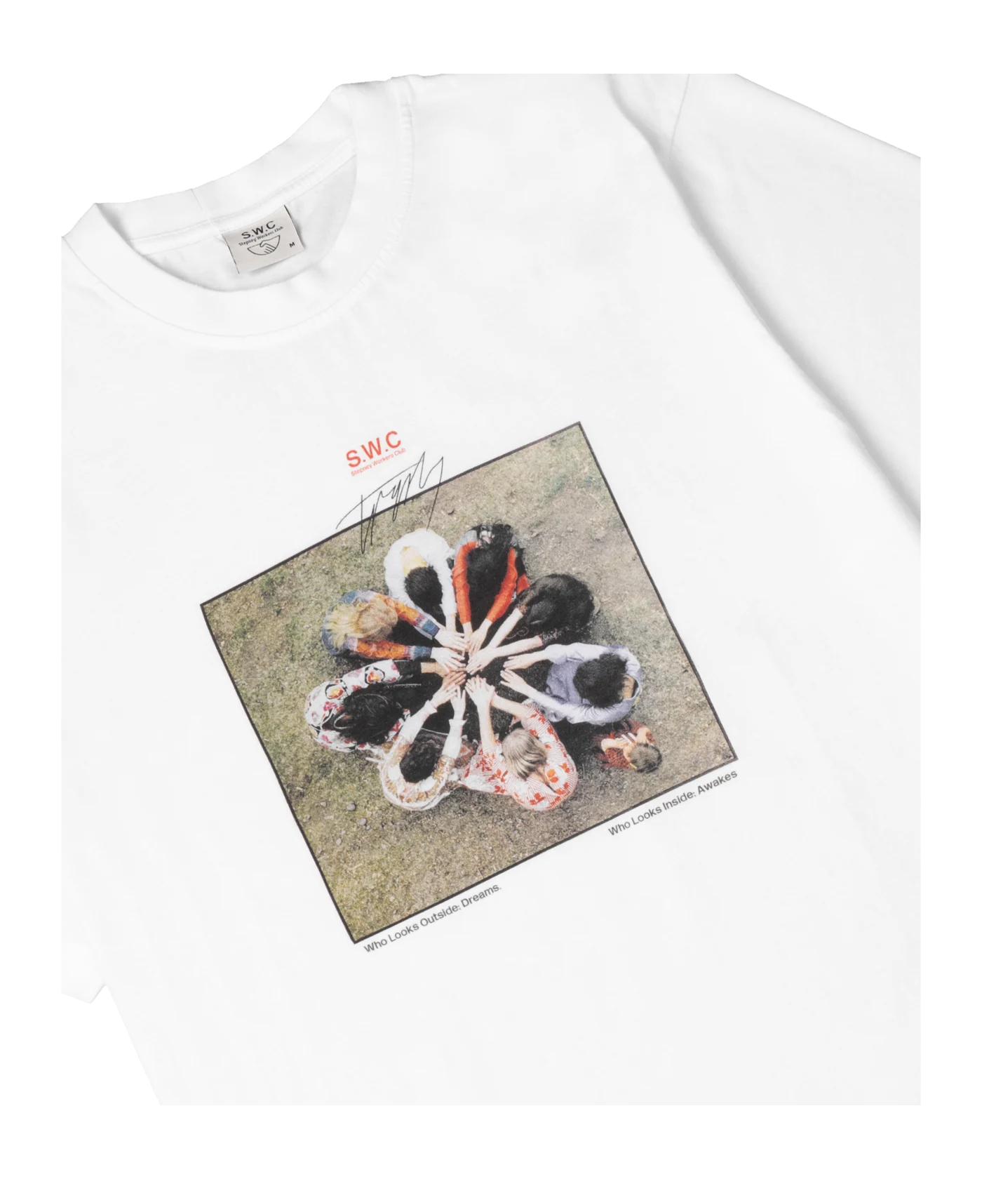 Stepney Look Inside T-Shirt Weiss