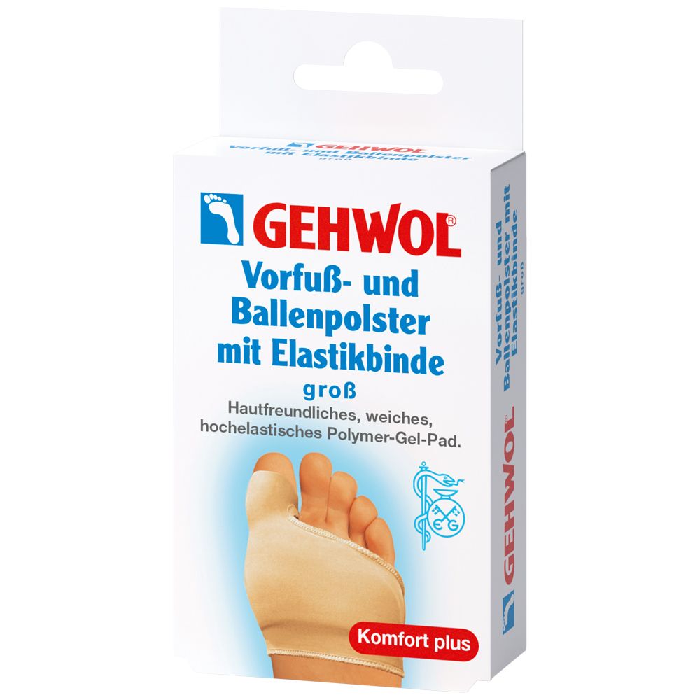 GEHWOL® Vorfuß- und Ballenpolster mit Elastikbinde
