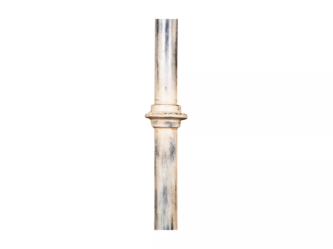 BISCOTTINI Colonne - Colonne en Fonte Finition Antique - Décorative - Jardin - Extérieur - Sculpture -Décoration de Jardin - 30x30x250cm