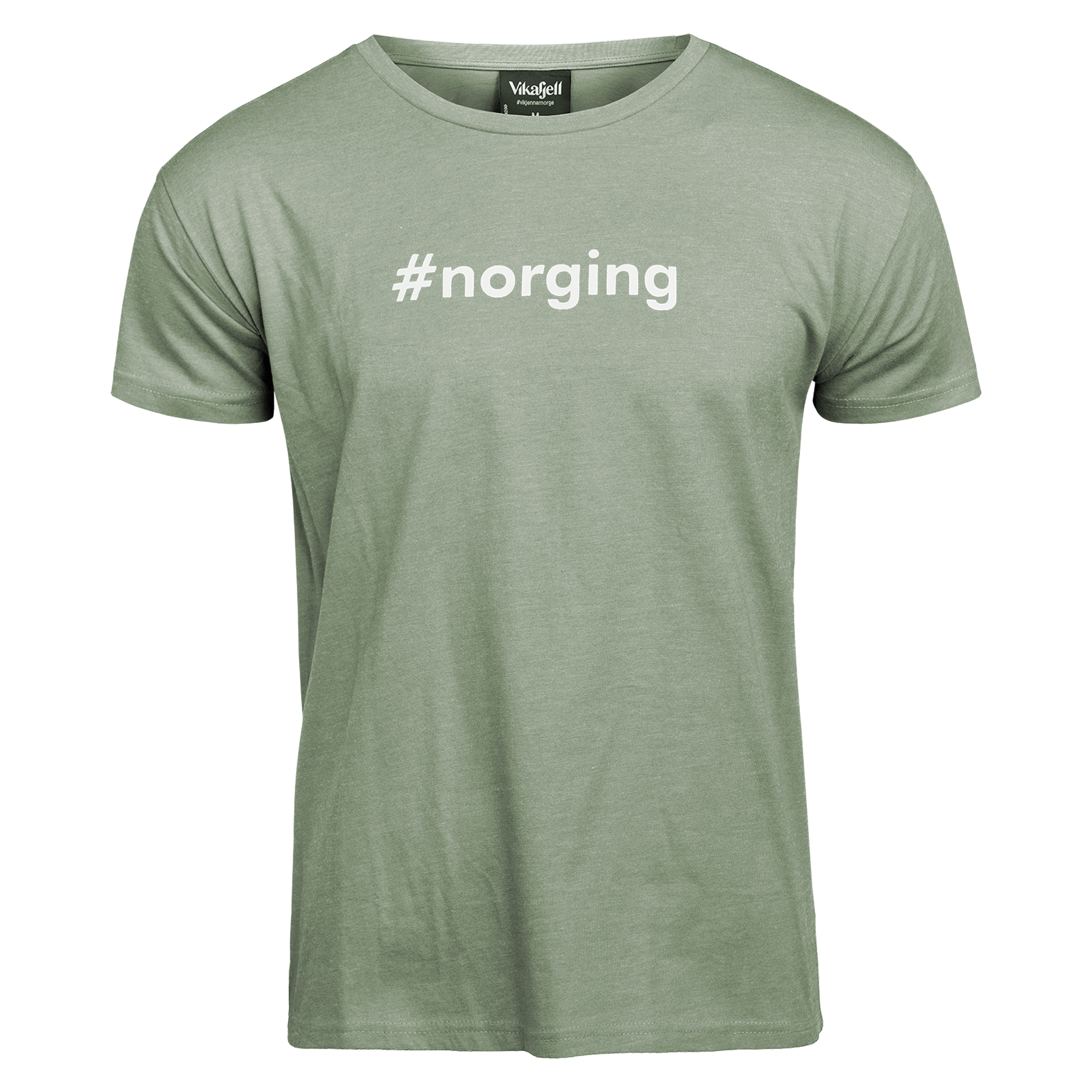 Vikafjell Morgedal #norging T-skjorte Herre - Fritid og bomull