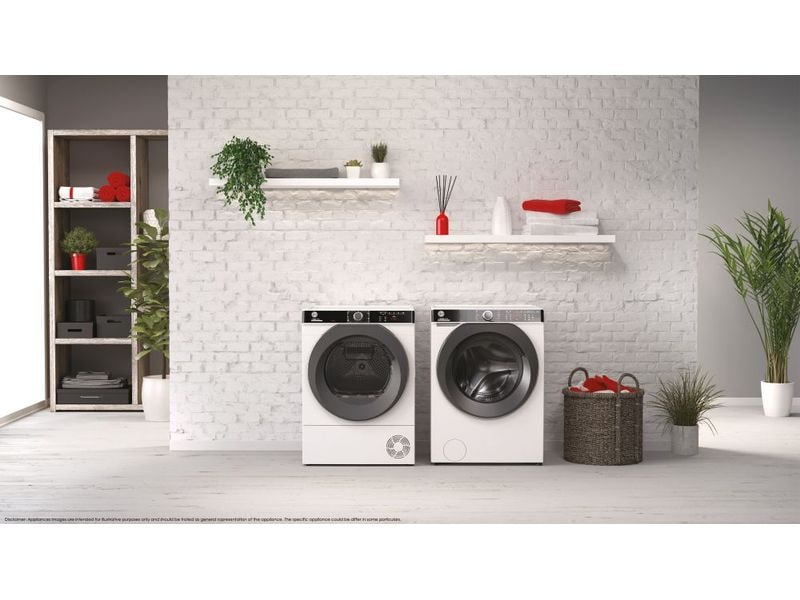 Hoover Wäschetrockner NDPEH8A3TCBEXS-S H-DRY 500 Links Wärmepumpentrockner