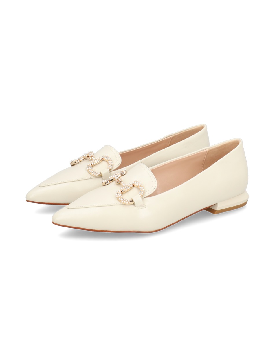 Glattleder Slipper