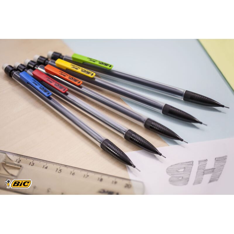 Portemine jetable Matic Original Bic pointe 0,7 mm HB noir