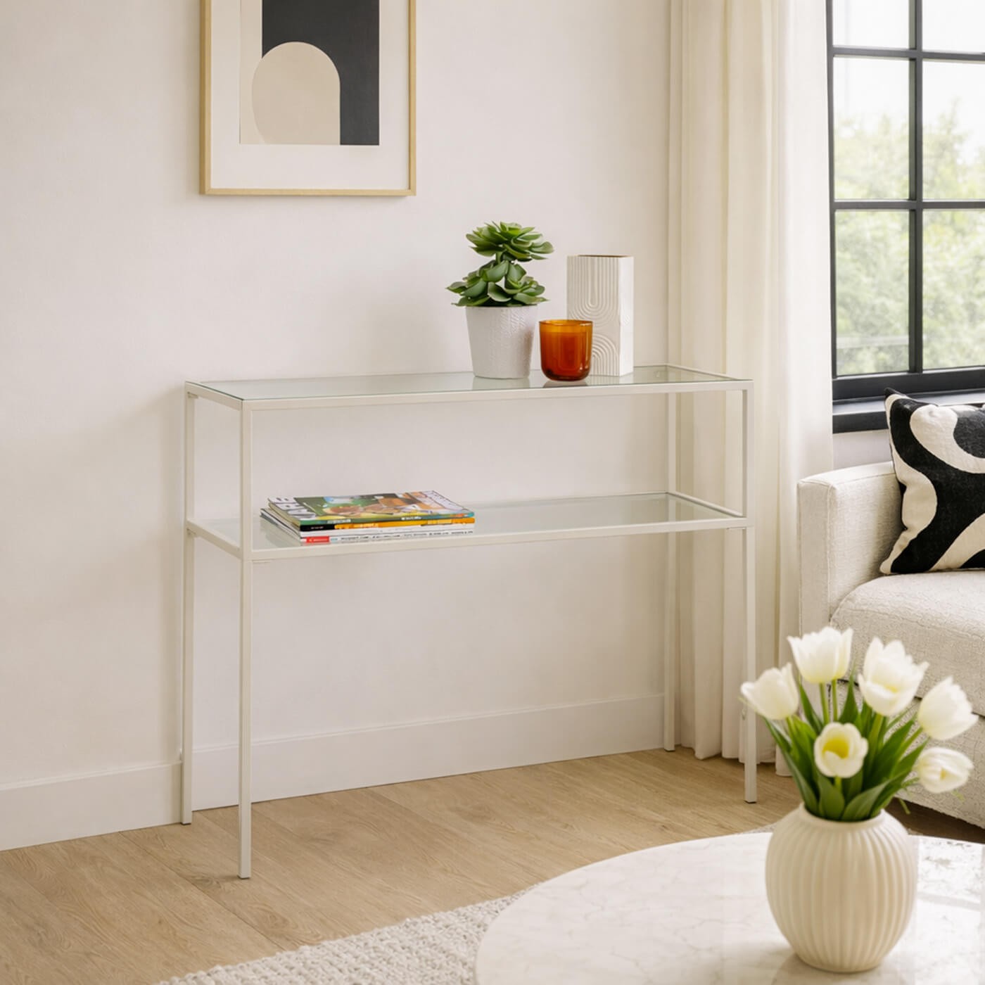 Kare Design Loft console - beige - 85x30cm
