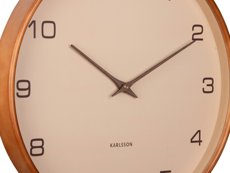 Wall Clock Acento KA5993GY Light grey