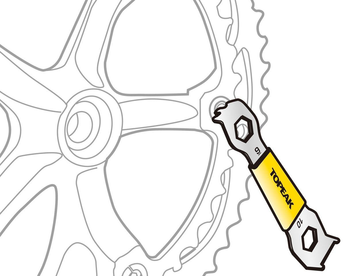 Topeak Chainring Nut Wrench Kettenblatt-Schraubenschlüssel kaufen | Bike-Discount