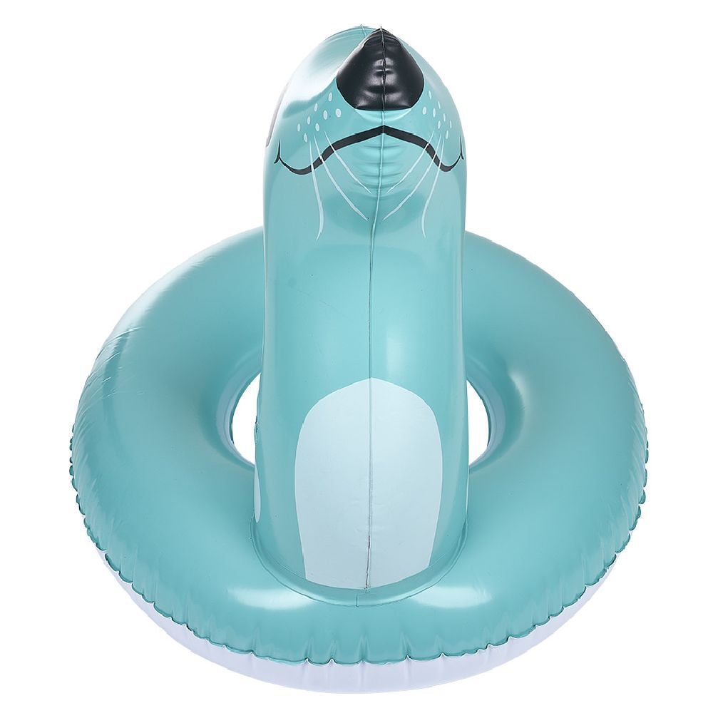 Bouée otaire bleu L63xH57cm