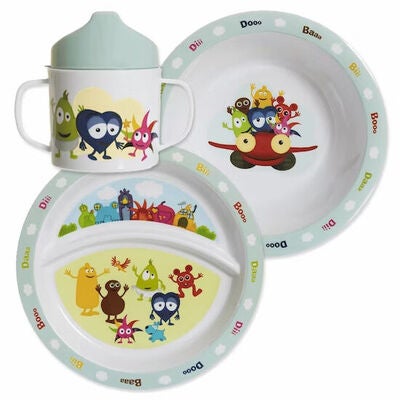 Babblarna Barneservise 3 Deler, Multi