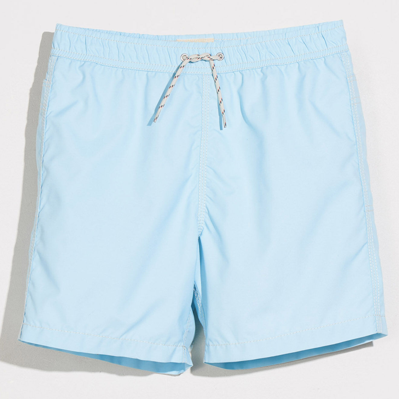 Bellerose Short de bain en Matière recyclée Lazo bleu ciel